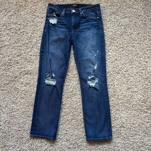 Hudson Jeans Women's Size 28 Nico Straight Distressed